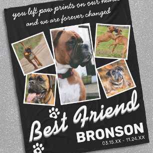 Pet Memorial Fleece Blanket