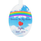 Pet Memorial Forever In Our Hearts Cat Photo