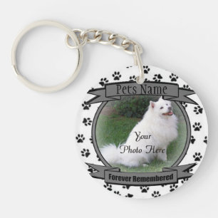 Pet Memorial - Forever Remembered - Pet Loss Key Ring