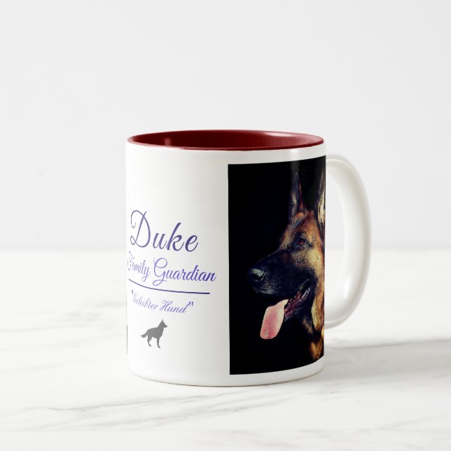Pet Memorial Gift Coffee Mug (Front Right)