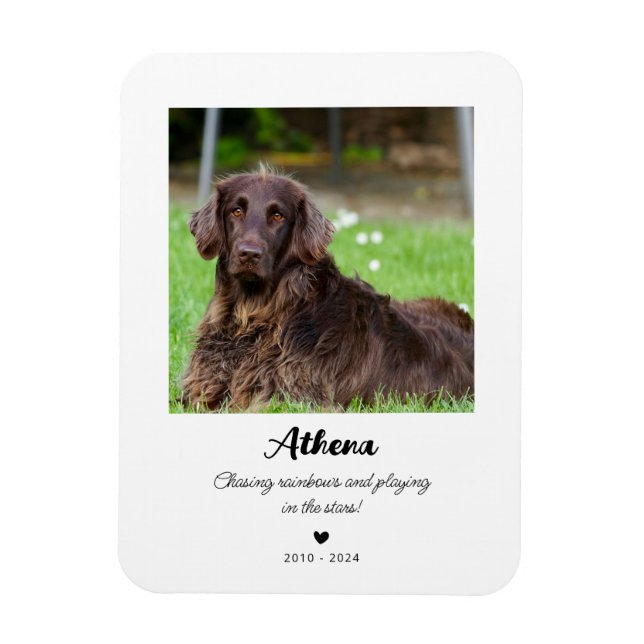 Pet Memorial Gift | In Loving Memory Magnet (Vertical)