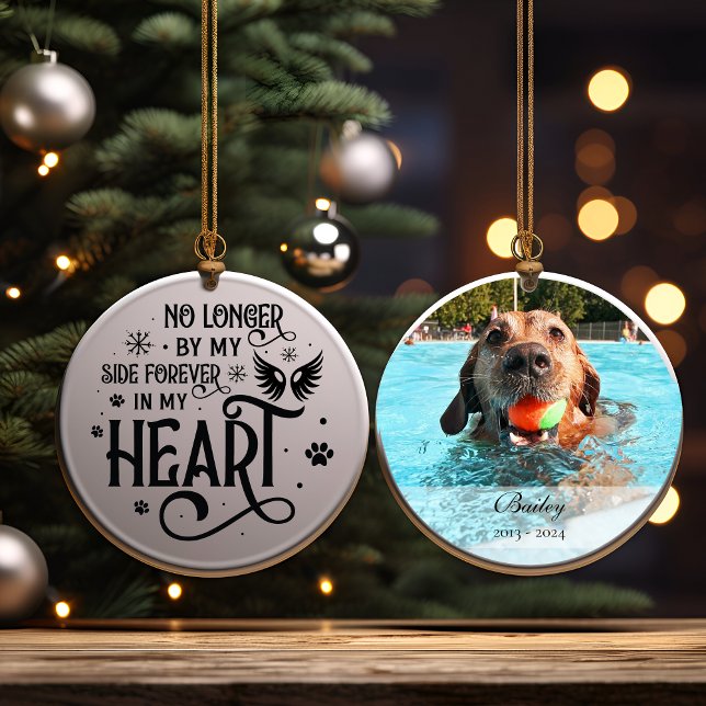 Pet Memorial Gift Personalised Dog Memorial Ceramic Ornament (Creator Uploaded)