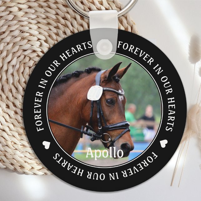 Pet Memorial Horse Key Ring (Creator Uploaded)