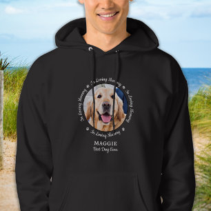 Pet Memorial In Loving Memory Pet Loss Photo Hoodie