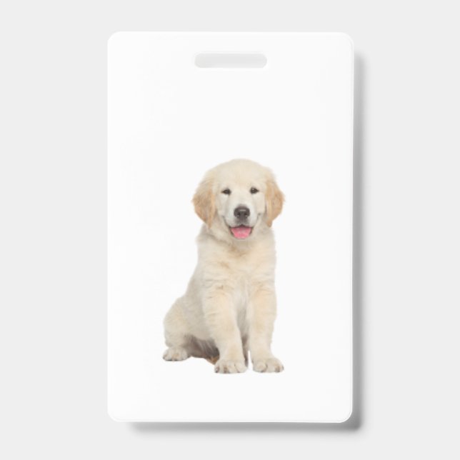 Pet Memorial Ornament | ID Badge (Front)