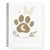 Pet Memorial Paw with Moon & Butterfly – Sympathy