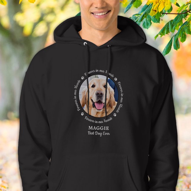 Pet Memorial Pet Loss Keepsake Custom Photo Hoodie (Creator Uploaded)