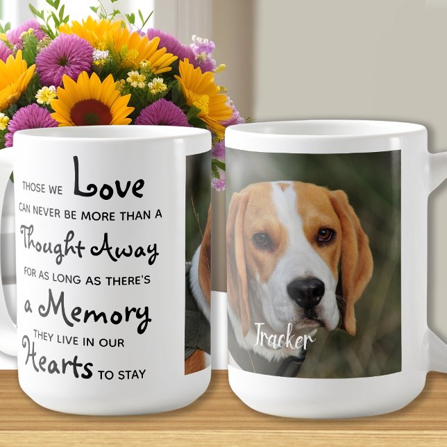 Pet Memorial Pet Loss Keepsake Photo Coffee Mug (Creator Uploaded)
