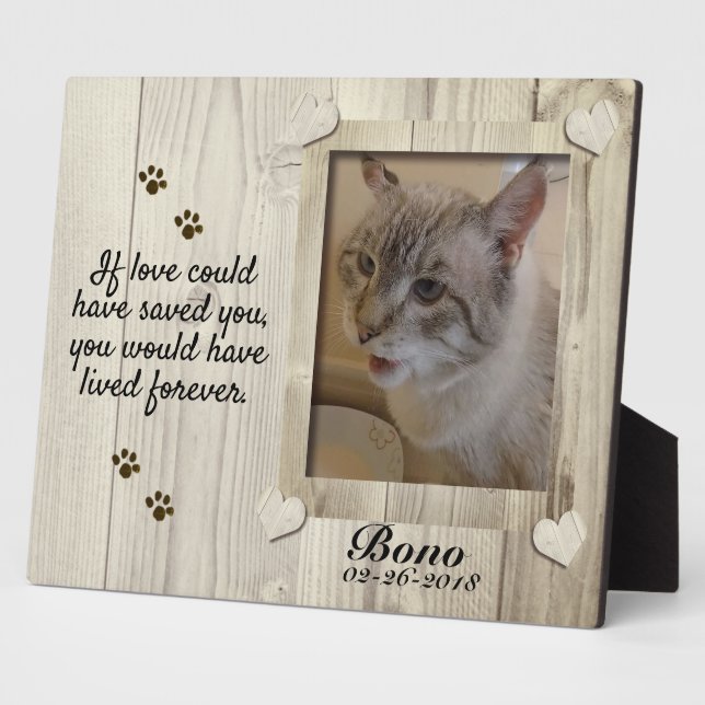 Pet Memorial Plaque (Side)