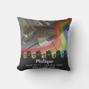 Pet Memorial Remembrance Beloved Keepsake Cushion