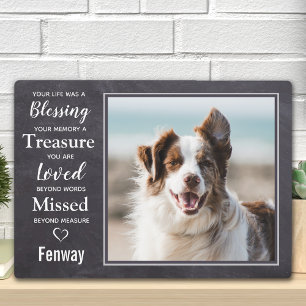 Pet Memorial Sympathy Pet Loss Plaque