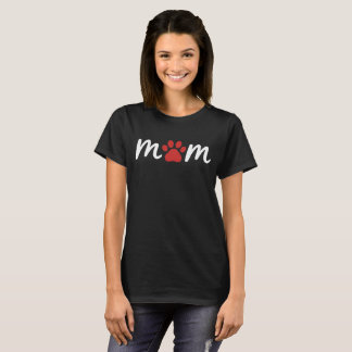 Pet Mum Paw Love Minimalist T-Shirt