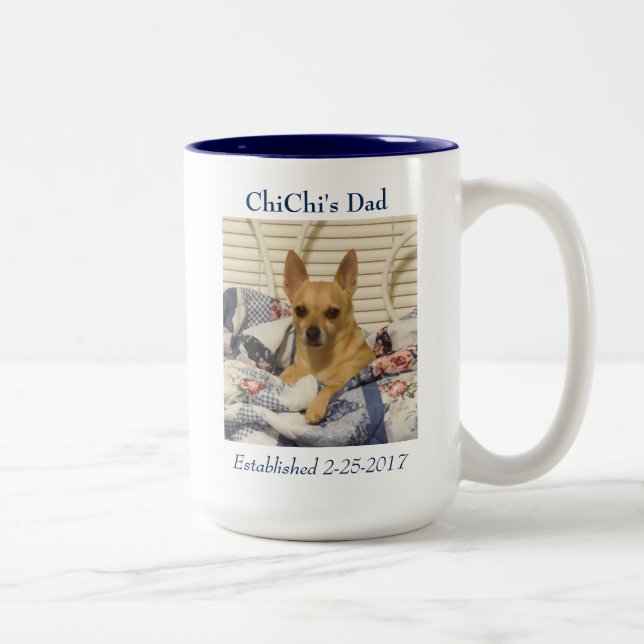 Pet Or Kids Proud Parent Photo Mug (Right)
