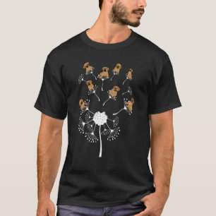 Pet Owner Dog Dog Owner Animal Dandelion Puggl T-Shirt