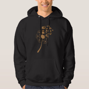 Pet Owner Dog   Dog Owner Animal Dandelion Puggle Hoodie
