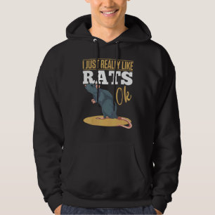 Pet Owner Rat  Rodent Animal   Rat Hoodie