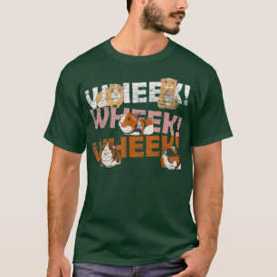 Pet Owner Wheek Rodent Funny Animal Lover Guinea P T-Shirt