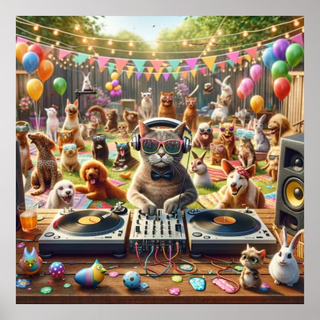 Pet Party Poster (Front)