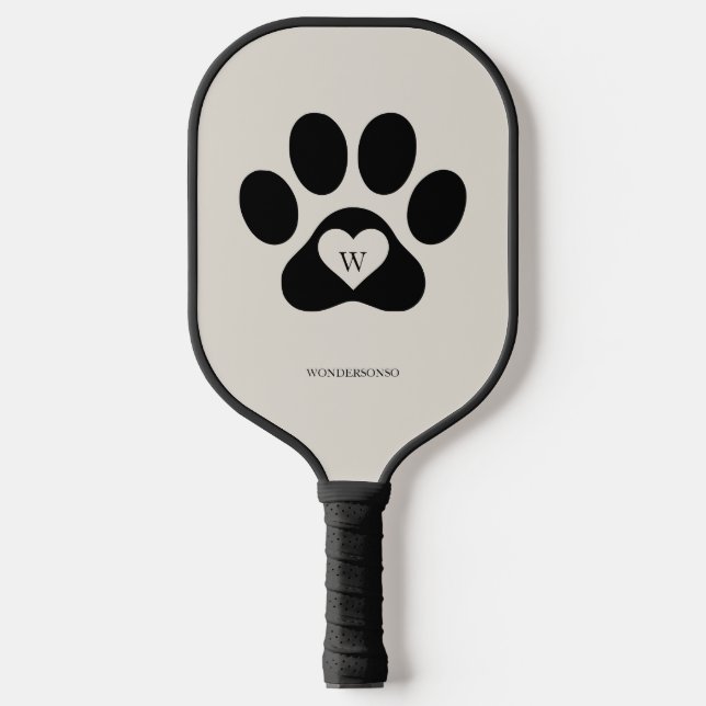pET pAW dOG cAT Pickleball Paddle (Front)