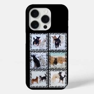 Pet Paw Heart Photo Prints Apple X 11 12 13 14 15 iPhone 15 Pro Case