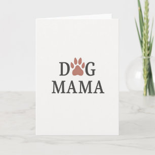 Pet Paw Mothers Day Wish Card