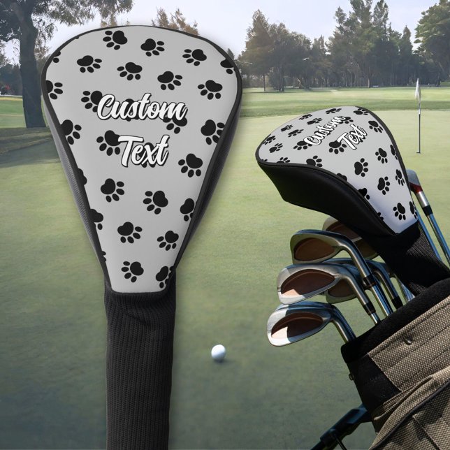 Pet Paws Pattern Golf Head Cover (Creator Uploaded)