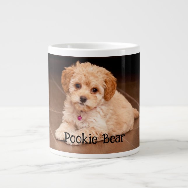 Pet phot personalized custom. large coffee mug (Front)
