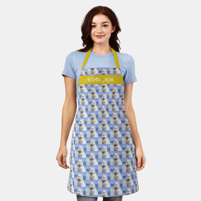 Pet Photo All over Pattern Apron (Worn)