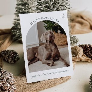 Pet Photo Christmas Holiday Card