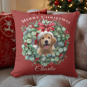 Pet Photo Christmas – Personalized Holiday Gift Cushion