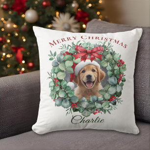 Pet Photo Christmas – Personalized Holiday Gift Cushion