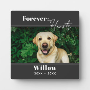 Pet Photo Custom Memorial Keepsake  Plaque