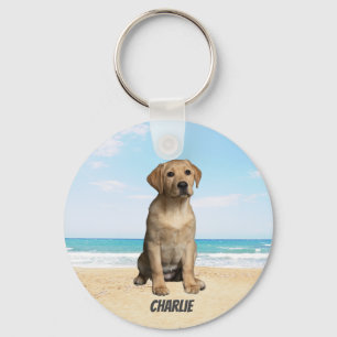 Pet Photo Dog Lover Keepsake Key Ring