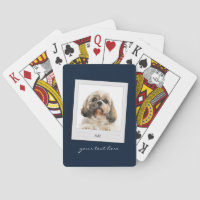 Pet Photo Dog Owner Modern Script Birthday