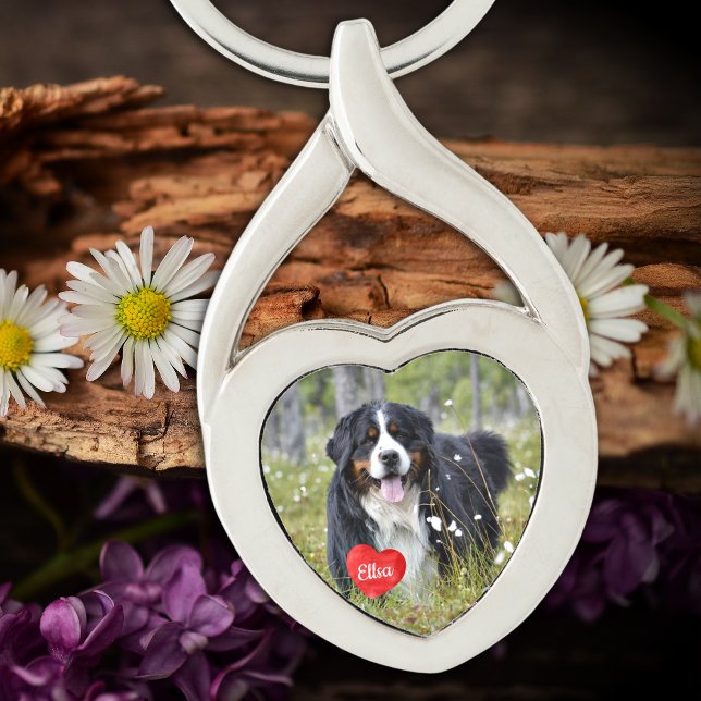 Pet Photo Gifts - Cat Memorial - Dog Memorial Key Ring (Creator Uploaded)