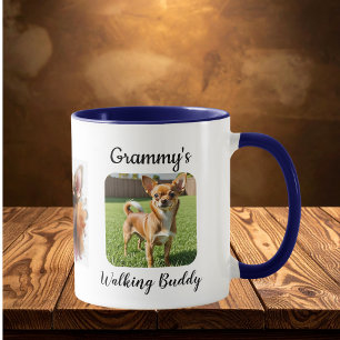 Pet PHOTO  Grammy's Chihuahua Personalise Mug