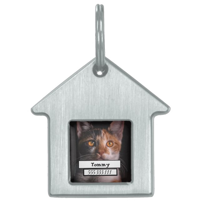 Pet Photo ID Tag (Front)