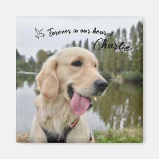 Pet Photo Keepsake Memorial Gift Magnet