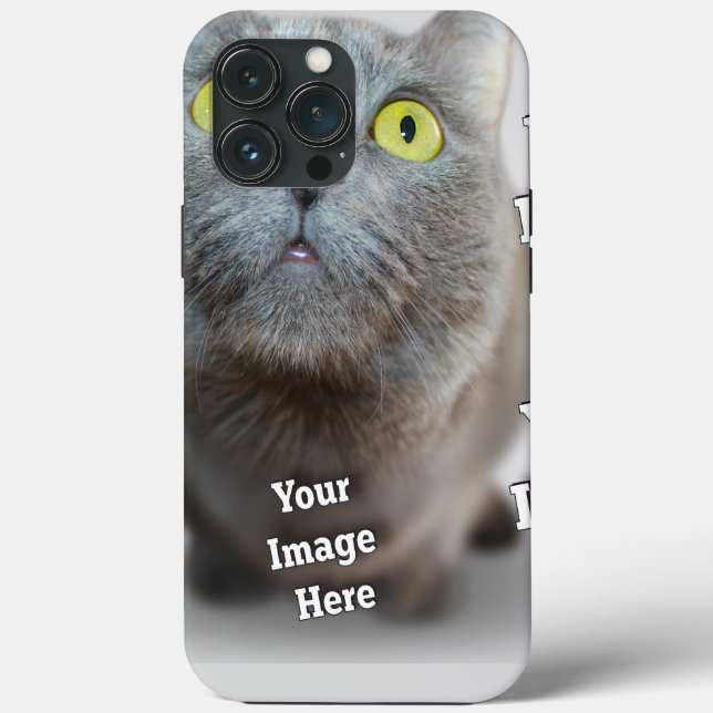 PET Photo ✨ Lovely Custom  Case-Mate iPhone Case (Back)