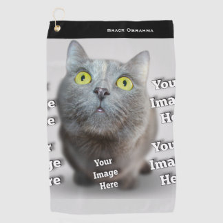  PET Photo ✨ Lovely Custom  Golf Towel