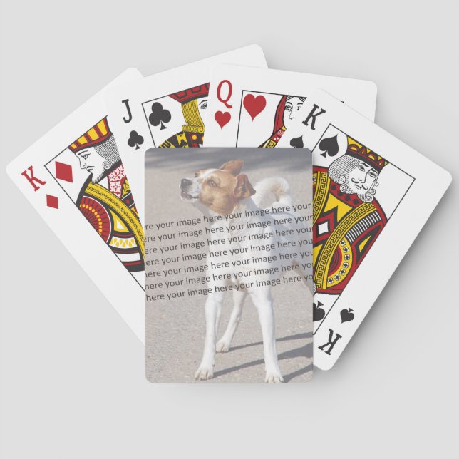  PET Photo ✨ Lovely Custom  Playing Cards (Back)