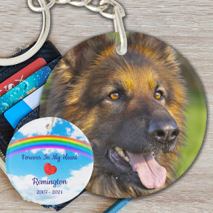 Pet Photo Memorial - Add Your Photo - Dog Photo Key Ring