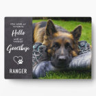 Pet Photo Memorial - Dog Photo Keepsake - Pet Loss