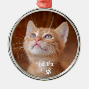 Pet Photo Metal Ornament