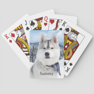 Pet Photo Name  Playing Cards