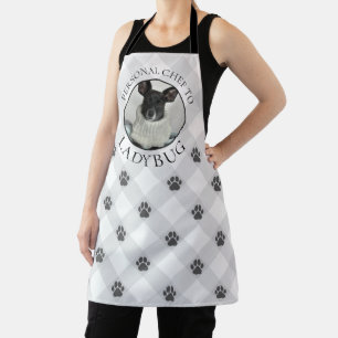 Pet Photo Personal Chef Paw Prints Personalised Apron