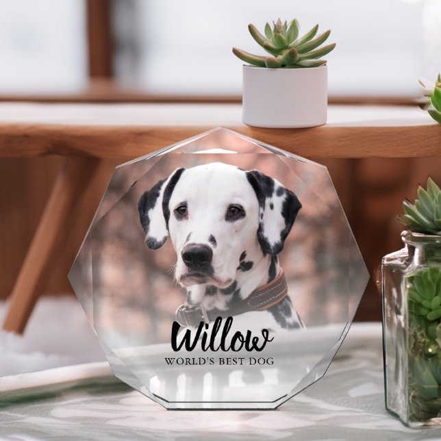 Pet Photo Personalised Block (Creator Uploaded)