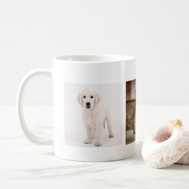 Pet photo personalised coffee mug (With Donut)