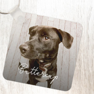 Pet Photo Personalised Key Ring