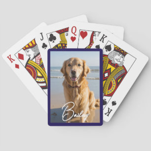 Pet Photo Personalised Playing Cards
